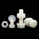 Nylonschraubenmutter-Set externe hexagonale Kunststoffschraube isolierte Kunststoffschraube M6m8m10M12M16-M30 M12200 Vollzähne 2 Sätze