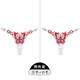 Park Genggan's seductive underwear, no need to take off thong for intercourse, qqny underwear, passionate flirting on the bed (2 pieces) white + white, one size fits all (80-150Jin Jin is equal to 0.5kg) confidential delivery