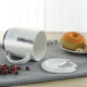Bethes simple mug set special cereal breakfast cup office ceramic cup oatmeal cup with lid spoon