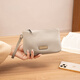 Leif Ankola Red Fashion Small and Exquisite Clutch Bag Women's Casual Shopping Lightweight Storage Daily Necessities Mobile Phone Bag Milk Tea Apricot