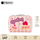 LeSportsac new TRENDY series trendy large-capacity cosmetic bag storage clutch bag for girls gifts sweetheart cake