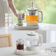 Olayks instant mini health pot teapot tea maker office heating thermostat coaster small kettle steam spray 0.8L OLK-TK01