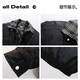 Guirenniao fake two-piece plaid cotton coat men's winter cold-proof lapel cotton jacket jacket coffee 2XL