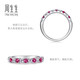 Chow Sang Sang Diamond Retro Ruby Ring 18K Gold Ring Tail Ring 96186R Pricing 11 Circles