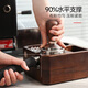 Hero coffee walnut storage rack stand cloth tamper base coffee machine accessories handle base
