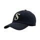 Xuanzi jewelry casual sports baseball cap simple Korean letter hat women's versatile sun hat for travel navy blue M(-cm)