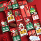 Christmas Countdown Calendar Gift Box Children's Gift Decoration Christmas Eve Ornaments Creative Kindergarten Toys New Snowman Calendar + Handbag + Wrapping Paper
