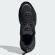 Adidas running shoes men's shoes women's shoes 2025 summer new retro thick-soled height-enhancing dad's shoes casual shoes cushioning sports shoes JI1585 black 44