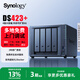 Synology DS423+ servidor de almacenamiento en red NAS disco en la nube privada Gestión de almacenamiento de datos de cuatro núcleos de 4 bahías intercambio de archivos copia de seguridad de datos compatible con discos duros de terceros DS423+ Disco duro original Synology 16T*2 piezas
