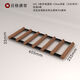 Jieyunmao wine rack ornaments drawer refrigerator storage bracket single-layer flat wine rack built-in household solid wood wine rack 6X0.5 grid-235 depth-Sapele wood