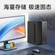 WuSeYu desktop computer host commercial office home game machine (Core i3-13100F 8G 512G 4G game independent display wireless WiFi) 27 inches