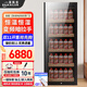 Bai Kailun red wine cabinet, first-class energy efficiency, variable frequency air-cooled, frost-free constant temperature moisturizing refrigerator, zero-embedded red wine, tea, cigars, ice bar, white wine, home commercial compressor, fresh display, 1.6 meters | single temperature zone | Maotai cabinet | 290L