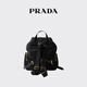 PRADA/Prada Gift Women's Small Re-Nylon Backpack Black