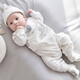 Koala Nose, Newborn Moon, Welcome to the New World, Newborn Baby Clothes, Pure Cotton Baby One-piece Harness