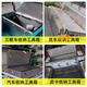GJXBP stainless steel box storage box outdoor rectangular storage box outdoor car trunk tool box truck customization length 50*width 40*height 40 201 stainless steel