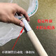 Ultra-dense eye 100 mesh wooden handle stainless steel fishing net copy fish net pocket fish net set fish dung fishing gear fish pond cleaning 80 cm handle square head single frame