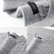 Shanshan Heavy Wool Autumn and Winter Retro Braided Warm Young and Middle-aged Business Wool Sweater Men's Sweater Knitwear