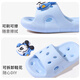 BOBDOG BOBDOG children's slippers for boys and girls in the bathroom, water leakage, non-slip, quick-drying baby slippers, sky blue size 32
