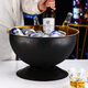 Yusenyi new fashion champagne basin stainless steel ice bucket commercial large red wine ice bucket bar ktv ice wine basin large waist champagne basin rich gold