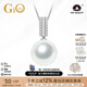 GiO jewelry GUILD Venus Australian white pearl necklace 18K gold pendant high-end GUILD Venus 12-13mm 18K gold