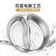 Half-life 304 stainless steel divided steaming tray rice cooker steamer food-grade steaming tray baby food supplement steaming vegetable tray steamer