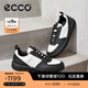 ECCO* men's sneakers, casual sneakers, round toe thick-soled casual shoes, same style as male stars, street 720 520814 HL black/white 52081450669 42
