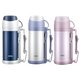 Thermoscientist en acier inoxydable Pot thermos grande capacité portable sportif extérieur voyage ménage naufaire tasse ffw-1000 (rose) FFW-1000-pk 1000 ml