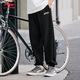 Li-Ning-Eissensen bequeme Binden von Hose Herren Sommer Neue Running Atmungsfreie Fitness lose Sporthosen Aklu823