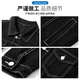 Jewish Black Denim Jacket Men's Autumn New American Versátil Jacket de trabajo Retro Street Casual Trend Top 9901J Black L [recomendado 110-125Jin [Jin equivale a 0.5 kg]]
