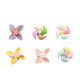 Litian Electric Vehicle Decorative Gadgets Cute Little Windmill Bicycle Modified Rearview Mirror Decorations Battery Car Small Ornaments Rotating Small Windmill 1 Pack Random Colors - Free Traceless Glue