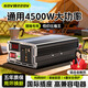 Jinyuzi vehicle-mounted inverter sine wave stall dedicated 12V24V48V60V to 220v high-power electric three-wheeled truck 60V to 220v sine wave 4500W full power inverter battery power converter reverse connection will not burn the machine