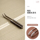 Haoxu pure titanium anti-slip tea clips for taking tea leaves, tea cups, tea sets, tweezers, tea making tools, Kung Fu tea clips, high-end tea ceremony, pure titanium-ebony tea clips