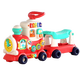 Huile Toys Toys Small Train Baby Walker Enfants Twist Scooter 1-3 ans Garçons et filles Cadeaux Zhiques 4-en-1 Small Train Multi-Fonctional D8990