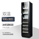 He Jiagong Kamizhe thin red wine cabinet constant temperature wine cabinet embedded ice bar home living room dual temperature beverage tea refrigerator 2.0 meters (thin dual temperature) ice bar red wine