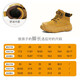 Jeep Jeep Children's Martin Boots Jungen Herbst und Winter 2024 Neue Samt Lederstiefel Jungen können keine großen gelben Stiefel braun 34 Schuhe mit ungefähr 21,5 cm lang treten