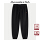 Abercrombie & Fitch Elk Pattern Men's 25 Fall/Winter Classic Warm Fleece Trousers Trousers 134-5043 Black S (175/76A)