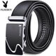 Playboy popular men's belt lazy automatic casual soft leather belt casual men's belt durable silver bilateral triangle 120cm suitable for 130-170 Jin Jin equals 0.5 kg can be cut