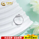 CHINA GOLD Fashionable and Simple Platinum Elegant Queen's Crown Ring for Girlfriend and Wife as a Birthday Gift Platinum Elegant Queen's Crown Ring for Women g Approximately 1.88