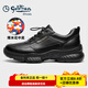 Goldlion Men's Shoes 2025 Autumn and Winter New Business Casual Shoes Soft Surface Light Sole Popcorn Cushioning Sports Shoes Genuine Leather Men's Shoes Black 40