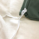 Yalu Class A winter milk velvet four-piece set thickened double-sided velvet bed sheet and quilt cover winter warm baby velvet embroidery set Beloved - Milkshake Green Class A standard baby velvet 1.8m bed sheet style four-piece set - quilt cover 200x230cm