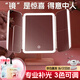 Mu Anning Mirror Makeup Mirror with Light Desktop LED Folding Makeup Mirror Chinese Valentine's Day Birthday Gift for Girl