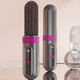OVL wireless hair straightening comb, negative ions do not damage hair, portable straightening and curling iron, dual-purpose straight plate clip, fluffy hair care, one-comb and smooth electric comb, high skull artifact, wireless charging flagship model, 3 levels of negative ions + 30-day free trial
