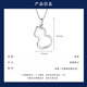 Wanfulong Gourd Platinum PT950 Pendant Fulu Platinum Necklace Single Women's Model as a Birthday Gift for Girlfriend and Wife Platinum PT950 Chinese Style Gourd Pendant 1.9g