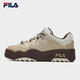 FILA winter women's colorful thick-soled casual sneakers biscuit brown-CW 37.5