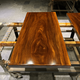Solid wood large board, walnut wood, solid wood log table, whole board desk, complete set of rectangular tea table, desk. For more materials, please contact customer service