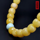 Amber style, one thing, one picture, one certificate, beeswax bracelet, women's bracelet, natural amber barrel beads, raw ore, turquoise, 8.4g, 8*7mm