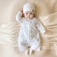 Spring and Autumn Baby Sleeping Bag Children's Winter Anti-Kick Quilt Warm Pajamas Men and Women Baby Padded Jumpsuit Pure Cotton Nightgown Bear Infested Warm Thin Cotton Sleeping Bag One Size 59cm