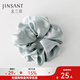 Jinsanta Silk Hairband Sweet Hair Tie Hairband Large Light Mist Blue 1 pc