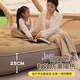 JEEP camping inflatable mattress for flooring, fully automatic charging and discharging for outdoor tents, home portable air bed, single