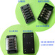 Installation and modification of car fuse box screw wiring method 4-speed 4-in 4-out 6-way 8-seat 4-way with fuse